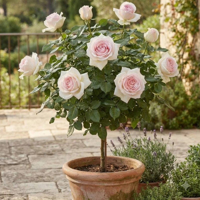 Rosier à grandes fleurs Prince Jardinier® 'Meitroni'