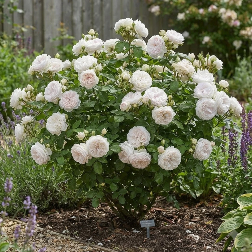 Rosier arbustif Rose Blush® 'Evevic'