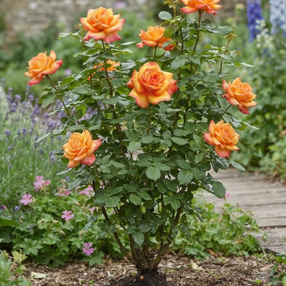Rosier arbustif Soledad® 'Dorcobo' Rosier arbustif Soledad® 'Dorcobo'