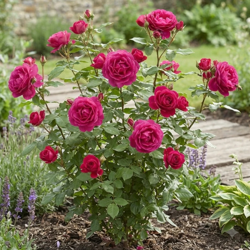 Rosier à grandes fleurs Sylvie Vartan® 'Evesylva'