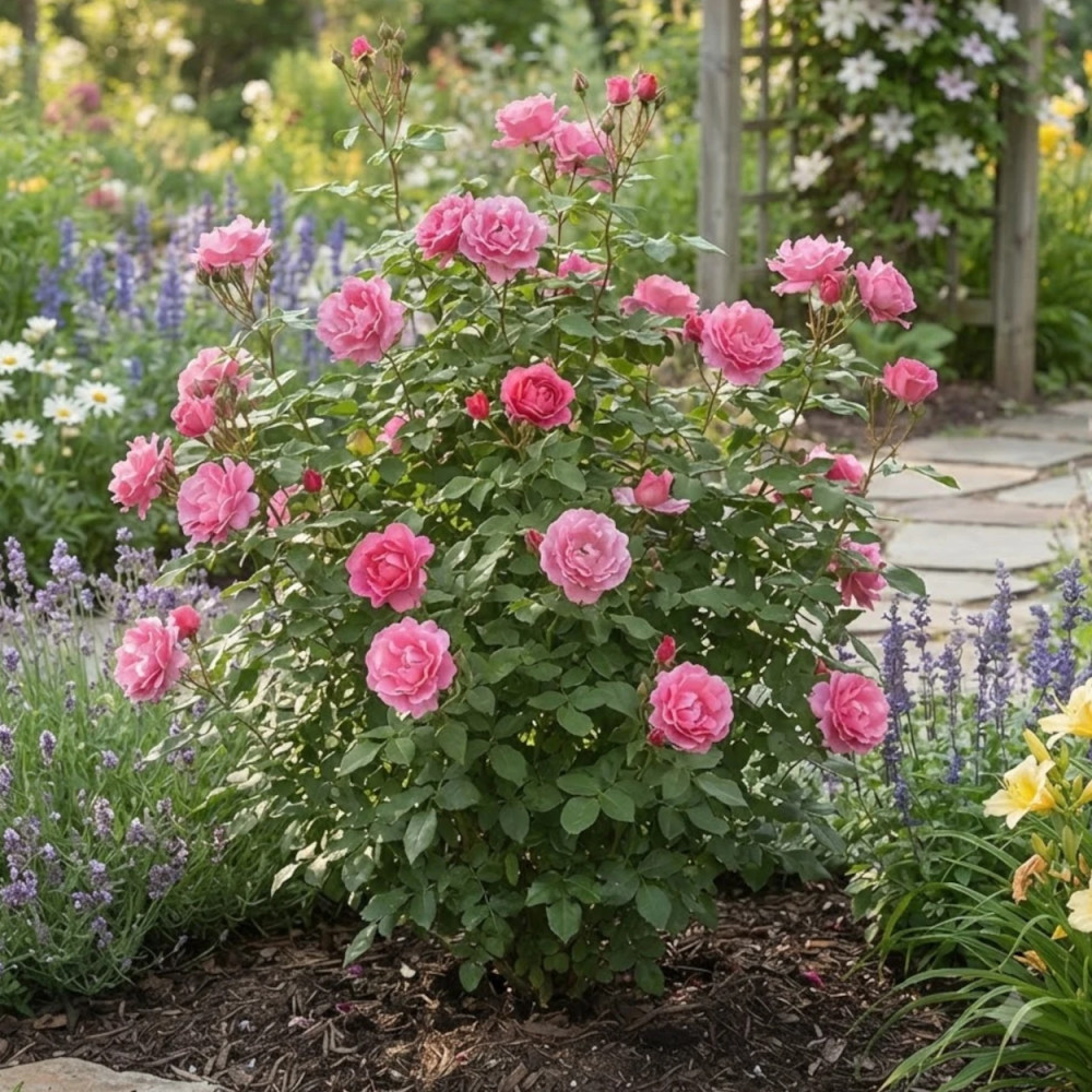 Rosier arbustif The Mc Cartney Rose® 'Meizeli'