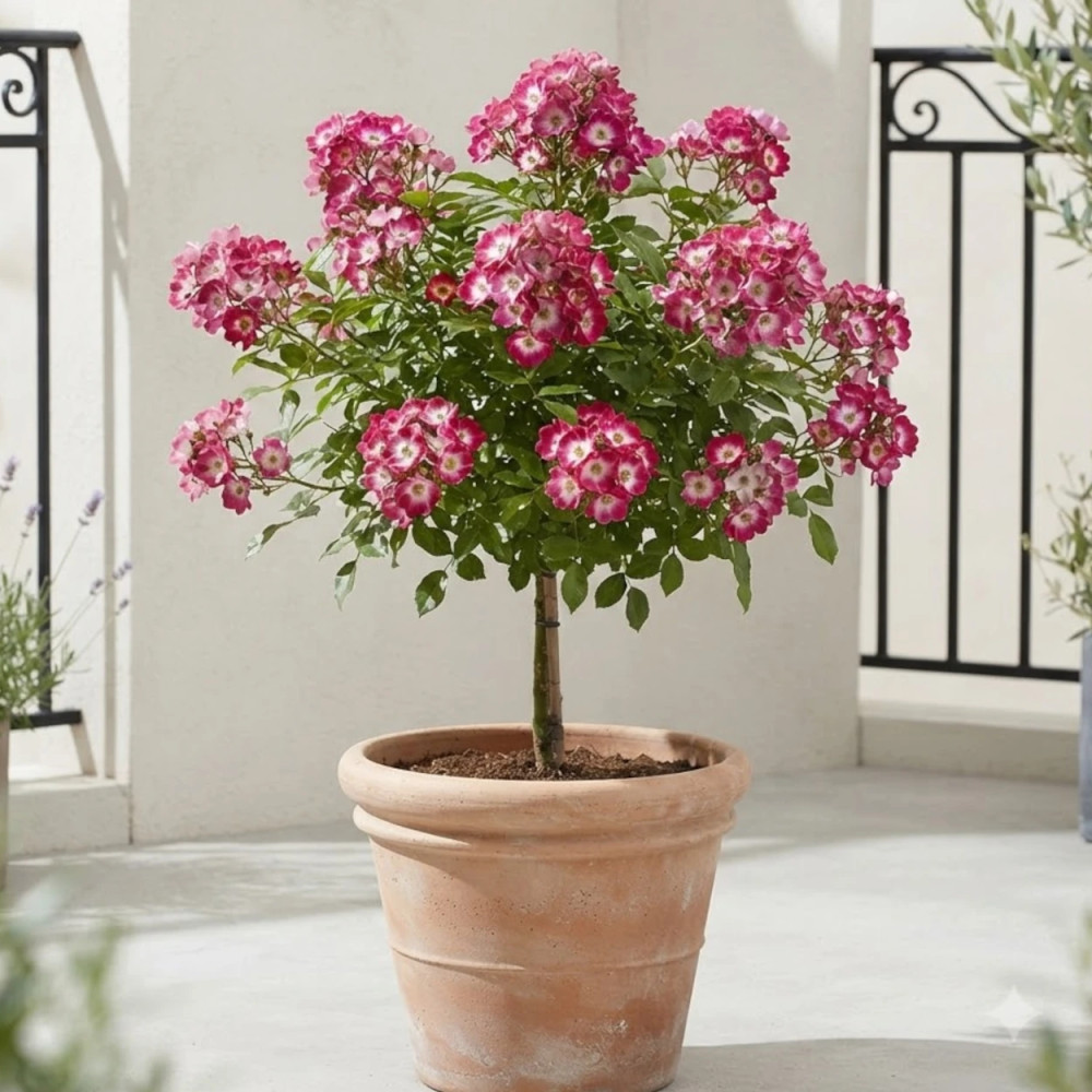 Rosier Rosanatura® Bicolore 'Vissegam' Rosier Rosanatura® Bicolore 'Vissegam'