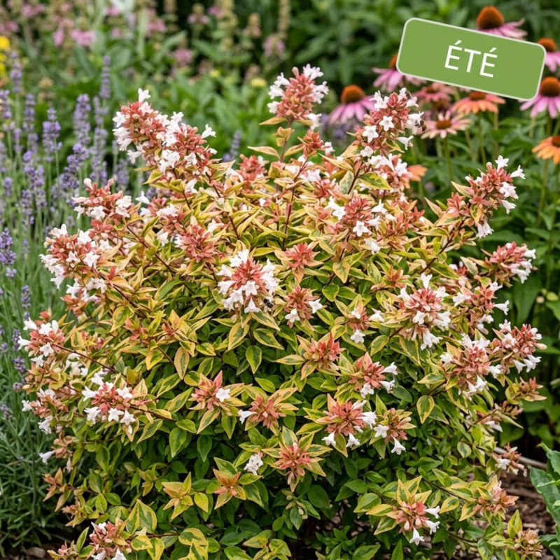 Abelia Mystic Daydream® 'Opstal40', Abélia à grandes fleurs