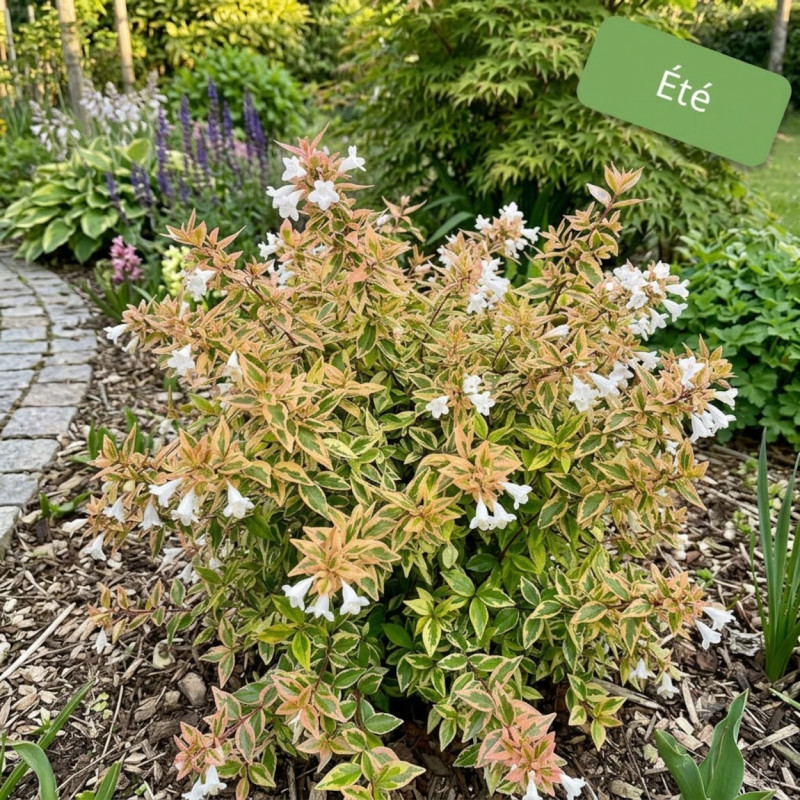 Abelia Sunshine Daydream®, Abélia à grandes fleurs