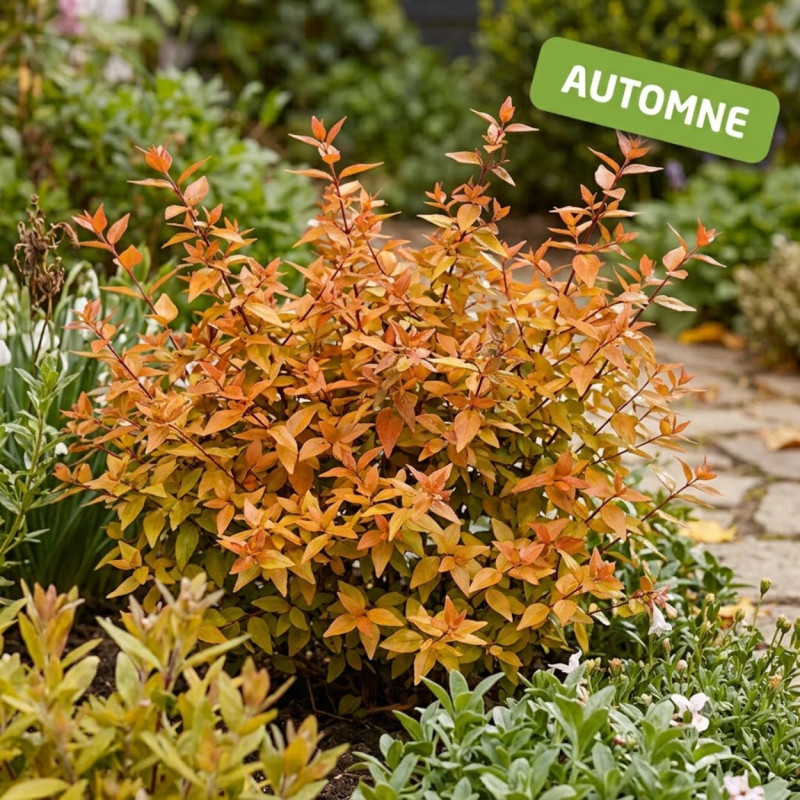 Abelia Caramel Charm® 'Minacara1' - SILENCE, ça pousse !, Abélia à grandes fleurs