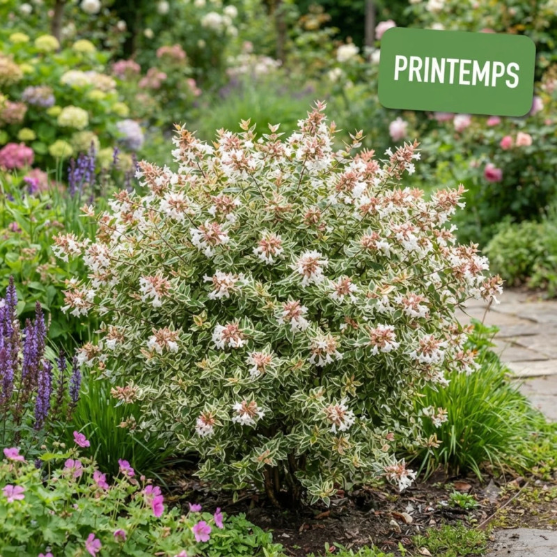 Abelia Sparkling Silver® - SILENCE, ça pousse !, Abélia panachée