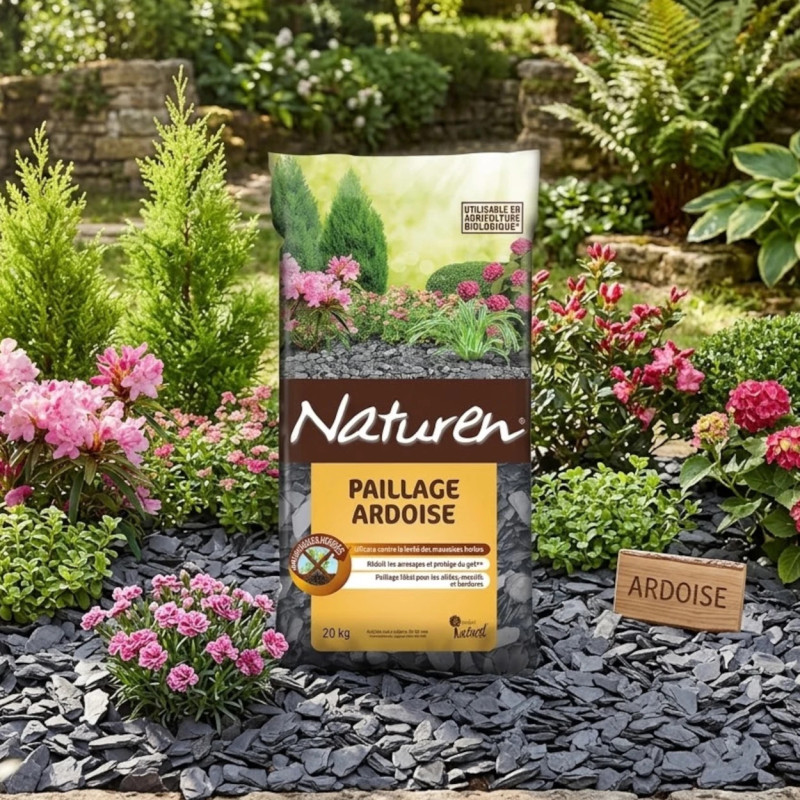 Paillage d'ardoise - Fertiligène