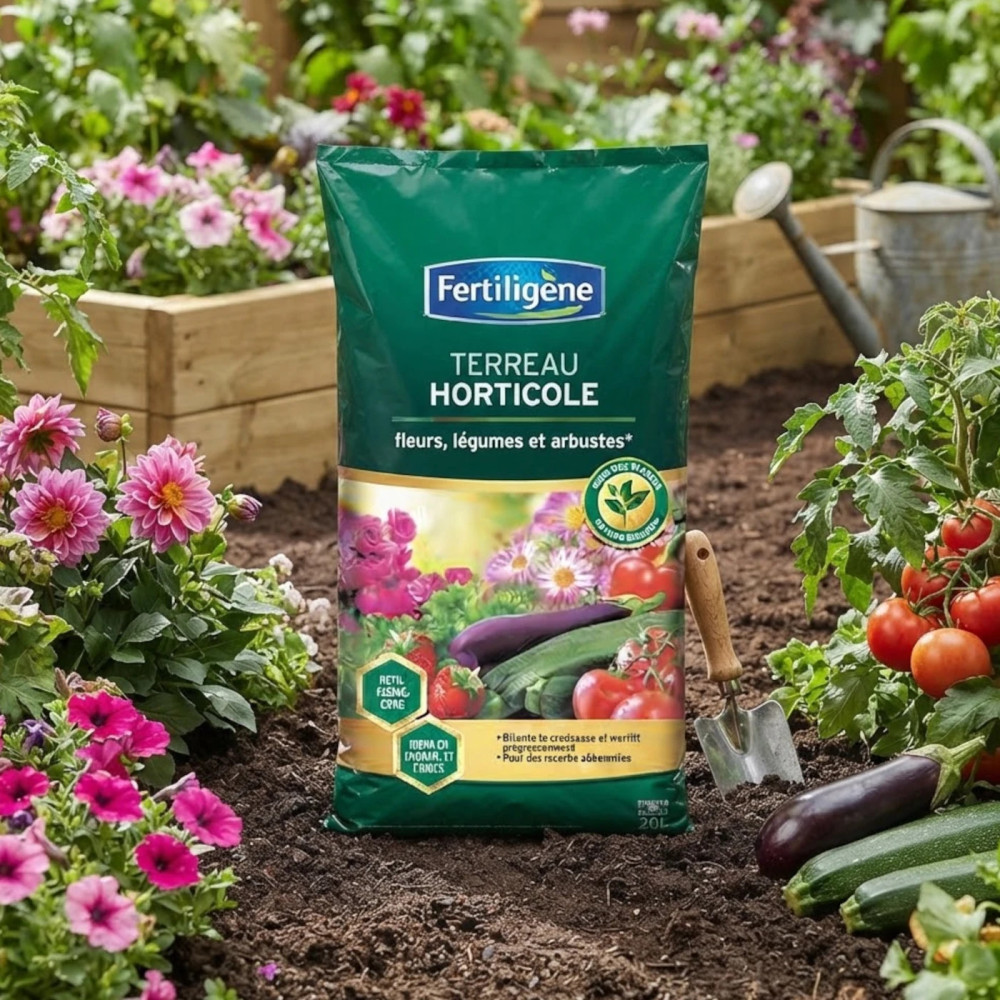 Terreau horticole - Fertiligène Terreau horticole - Fertiligène