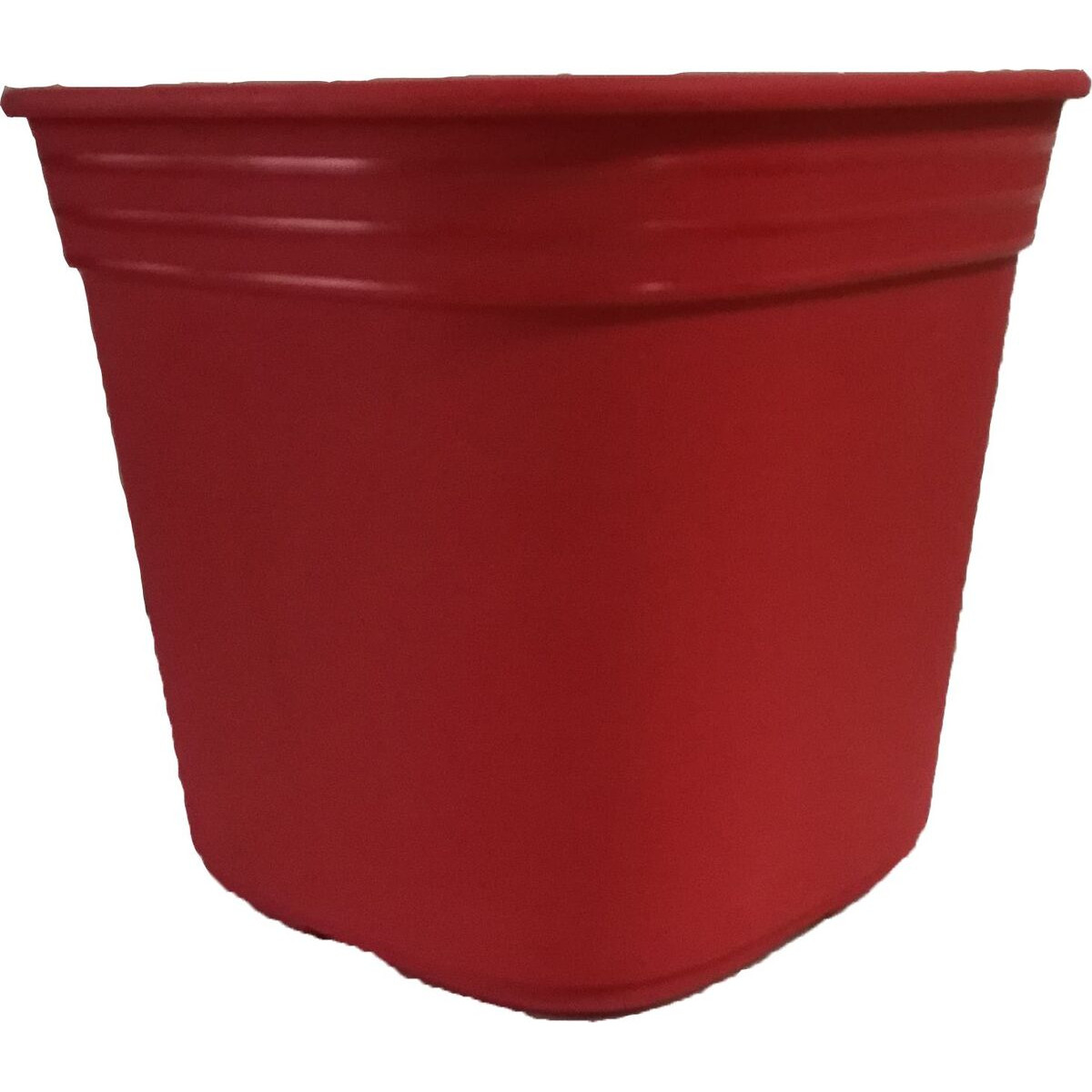 Pot de culture carré elezia 4,5 litres rouge rubis