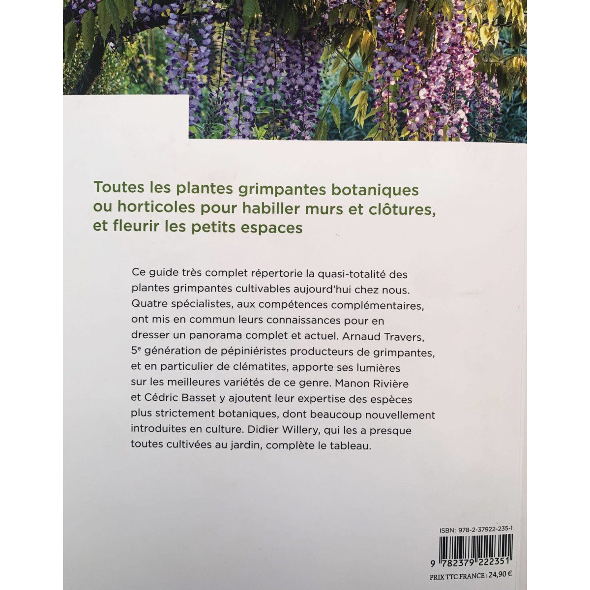 Livre "Toutes les plantes grimpantes" Livre "Toutes les plantes grimpantes"
