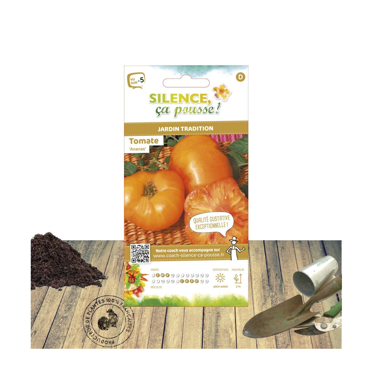 Graines de Tomate Ananas (Pinapple) Graines de Tomate Ananas (Pinapple)