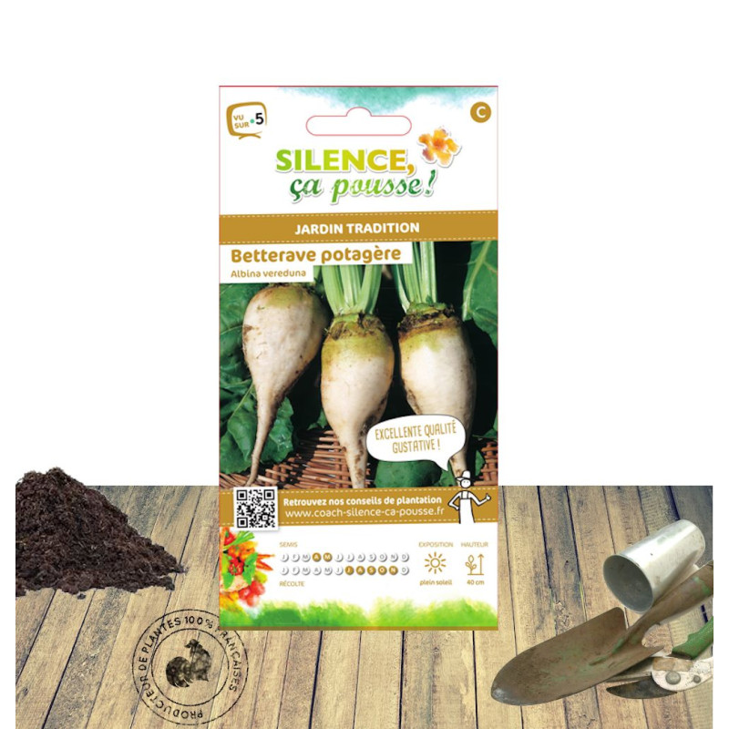 Graines de betterave blanche Albina vereduna - Silence ça Pousse !