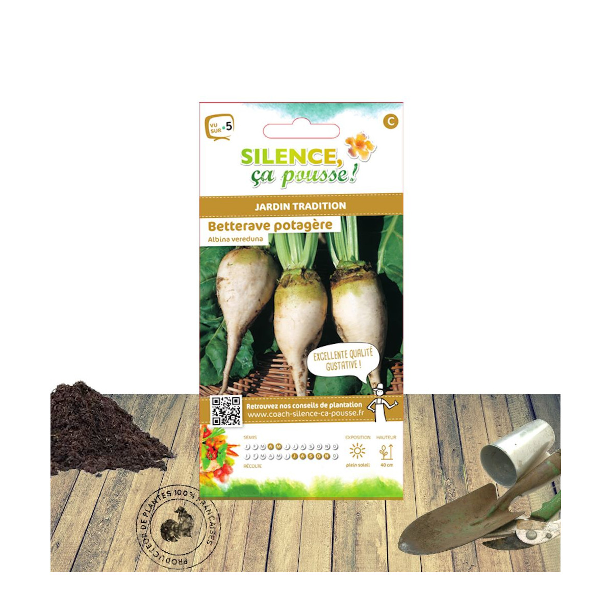 Graines de betterave blanche Albina vereduna