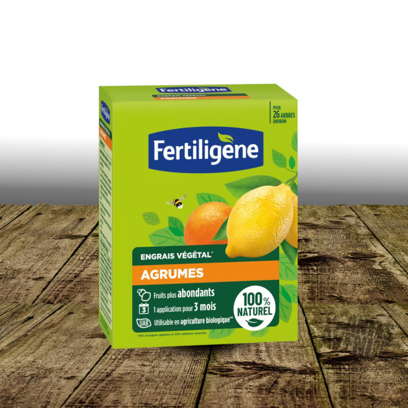 Engrais agrumes enrichi en Zéolite 650 gr - Fertiligène