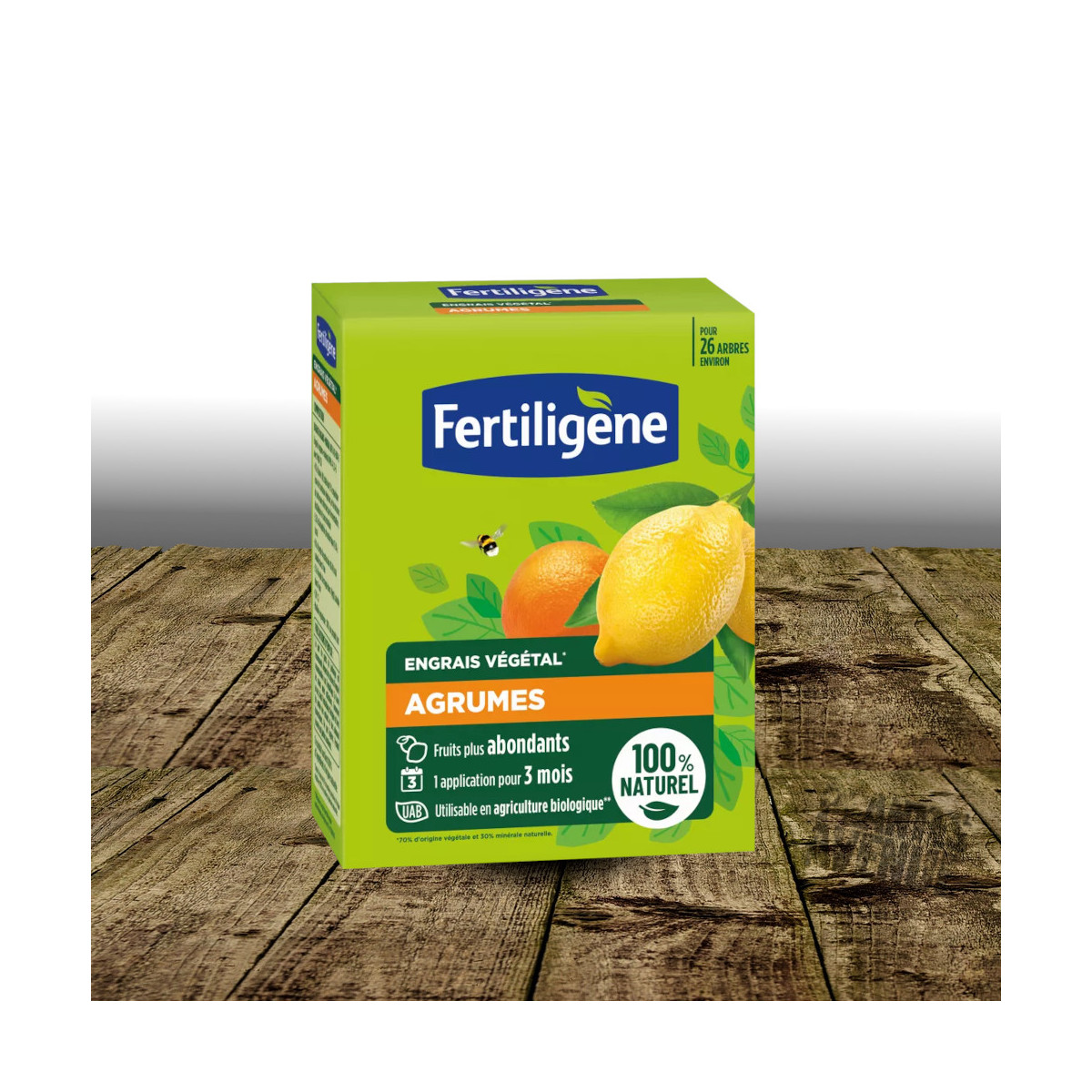 Engrais agrumes enrichi en Zéolite 650 gr - Fertiligène Engrais agrumes enrichi en Zéolite 650 gr - Fertiligène