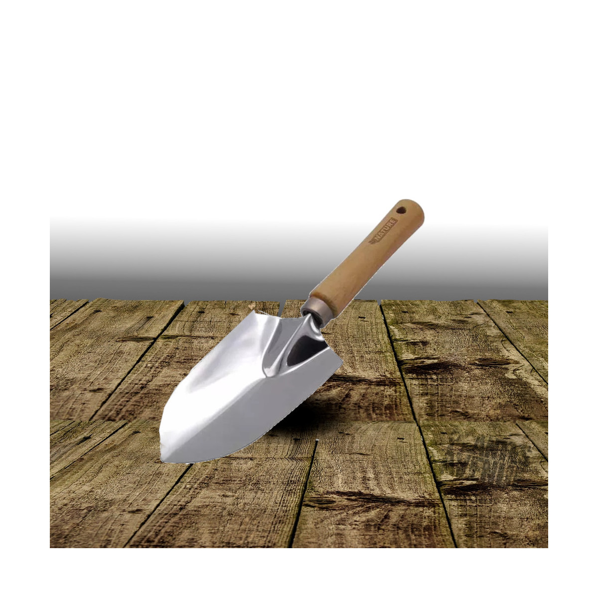 Transplantoir Inox/bois - Nature Transplantoir Inox/bois - Nature