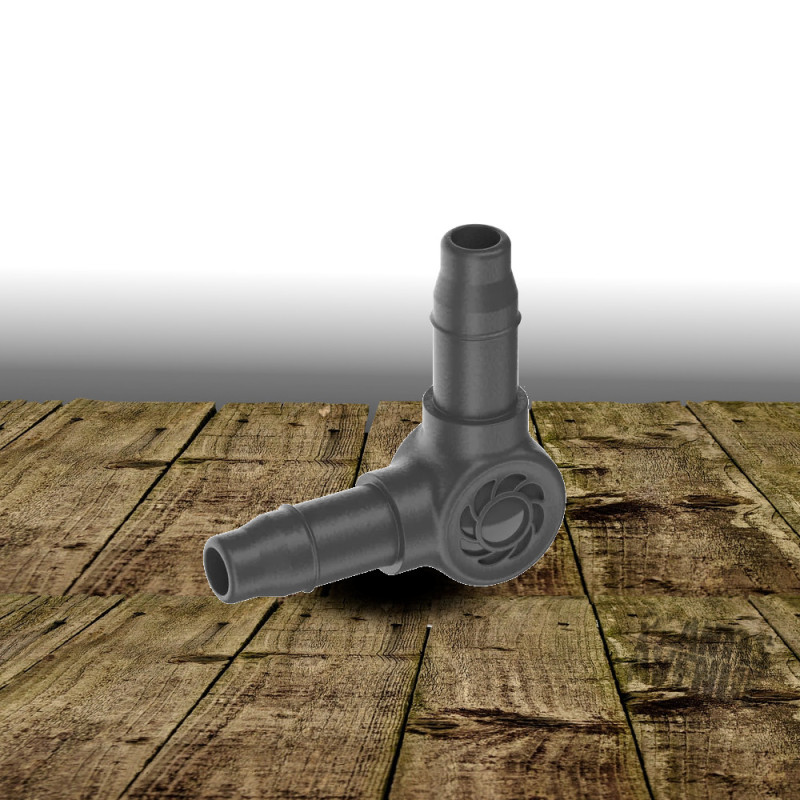 Jonction en L 4.6 mm - Micro-Drip - Gardena