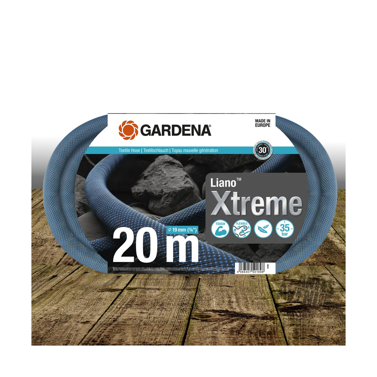 Tuyau Textile Hose Liano™ Xtreme 19 mm - Gardena