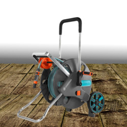 Dévidoir sur roues CleverRoll L + 30 m de tuyau - Gardena