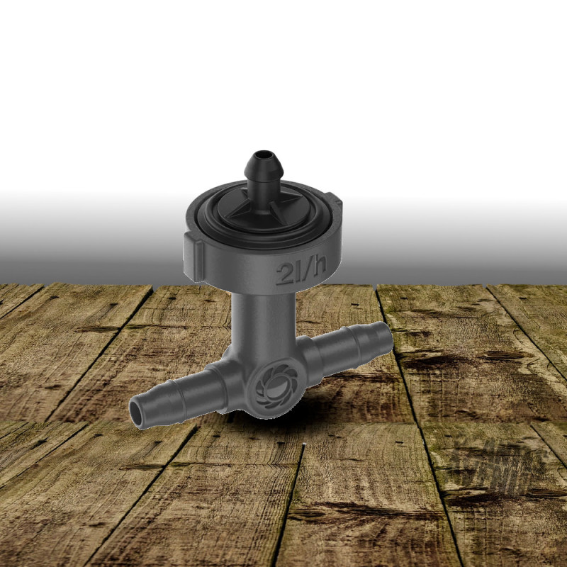 Goutteur en ligne régulateur de pression 2 l/h - Micro-Drip - Gardena