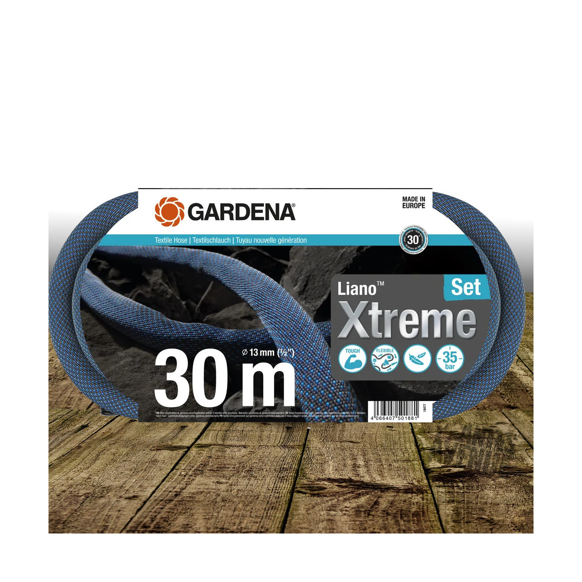 Tuyau Textile Liano™ Xtreme 13 mm - Gardena