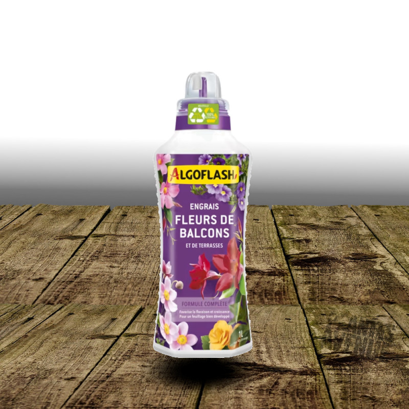 Engrais fleurs de balcons et terrasses - Algoflash