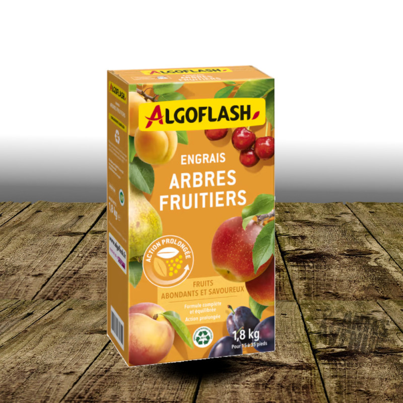 Engrais Arbres Fruitiers Action Prolongée - Algoflash