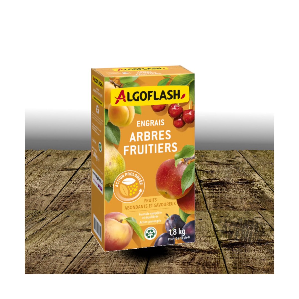 Engrais Arbres Fruitiers Action Prolongée - Algoflash Engrais Arbres Fruitiers Action Prolongée - Algoflash