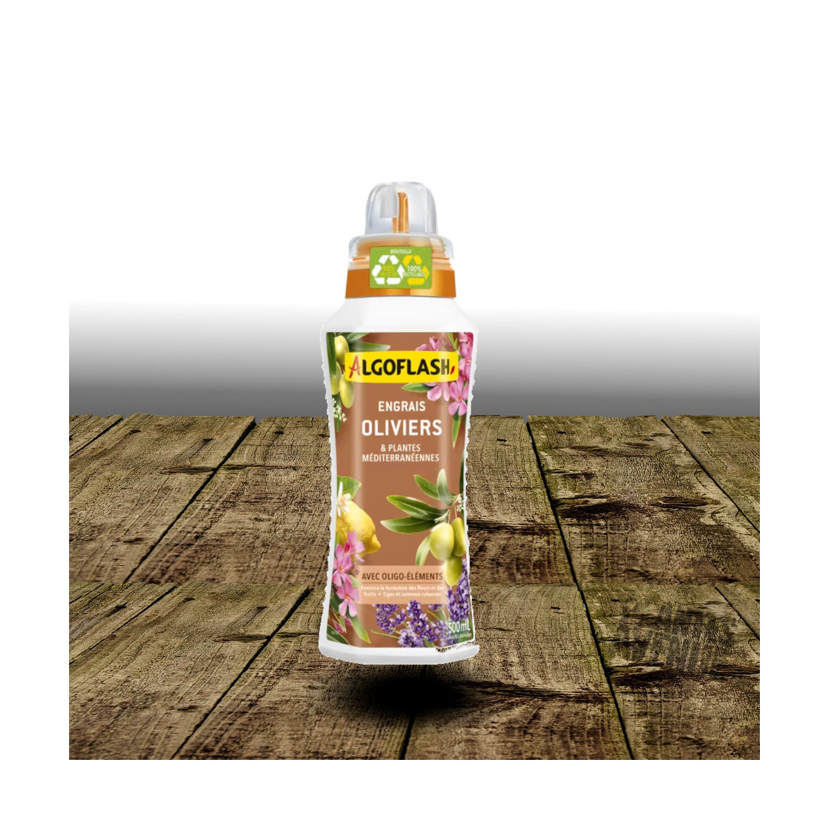 Engrais Liquide Oliviers et Plantes Méditerranéennes - Algoflash