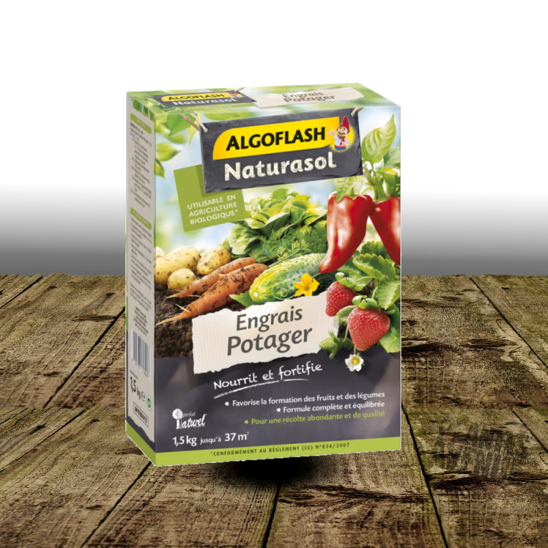 Engrais potager Utilisable en agriculture biologique - Algoflash
