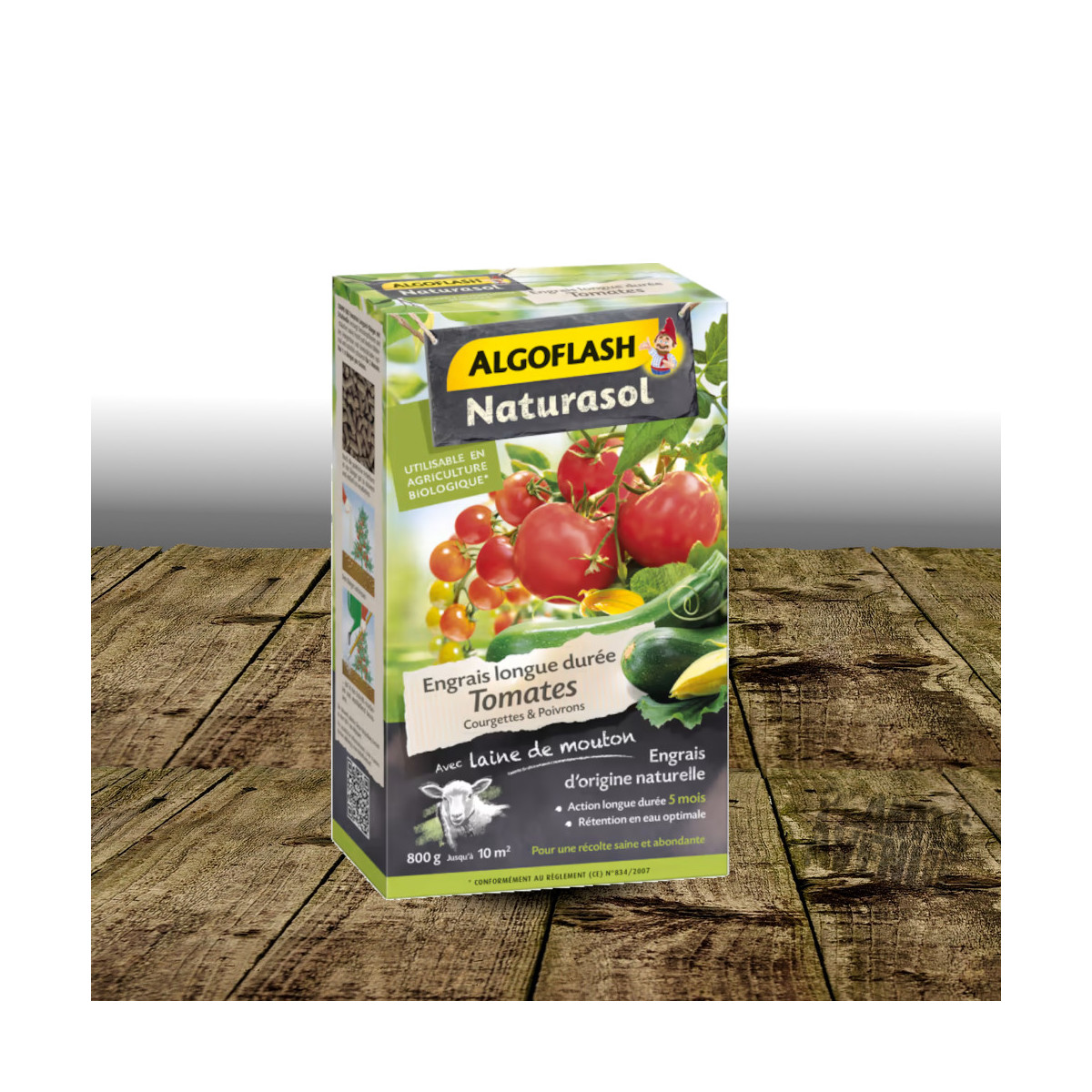 Engrais Tomates, Courgettes et Poivrons Utilisable en agriculture biologique - Algoflash Engrais Tomates, Courgettes et Poivrons Utilisable en agriculture biologique - Algoflash