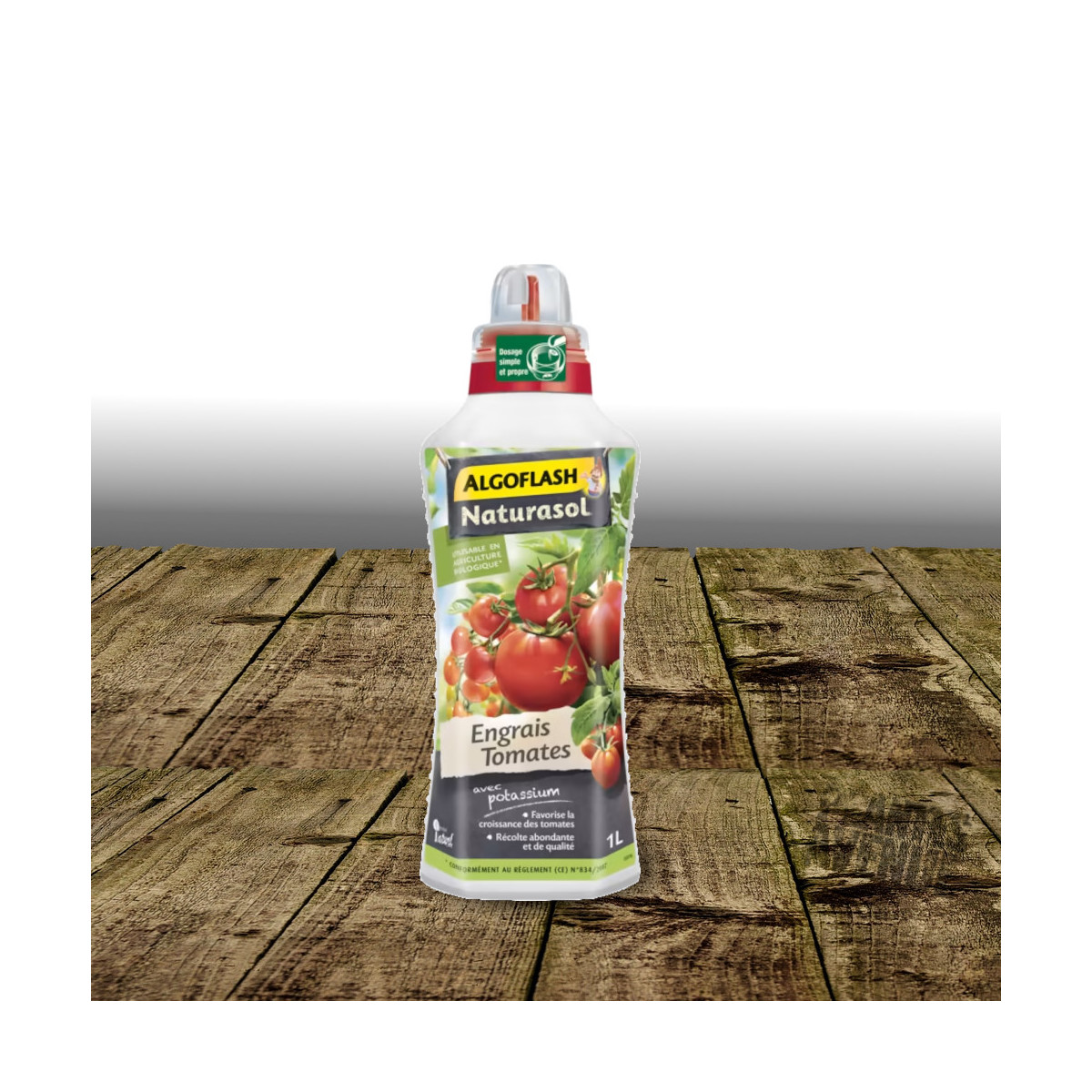 Engrais Liquide Tomates Utilisable en agriculture biologique - Algoflash