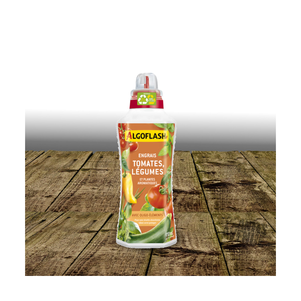 Engrais Liquide Tomates, Légumes et Plantes Aromatiques - Algoflash
