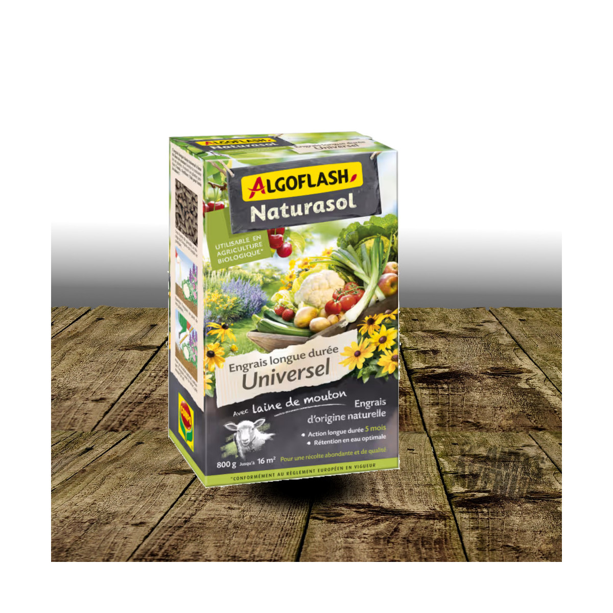 Engrais Universel Longue Durée Utilisable en agriculture biologique - Algoflash Engrais Universel Longue Durée Utilisable en agriculture biologique - Algoflash
