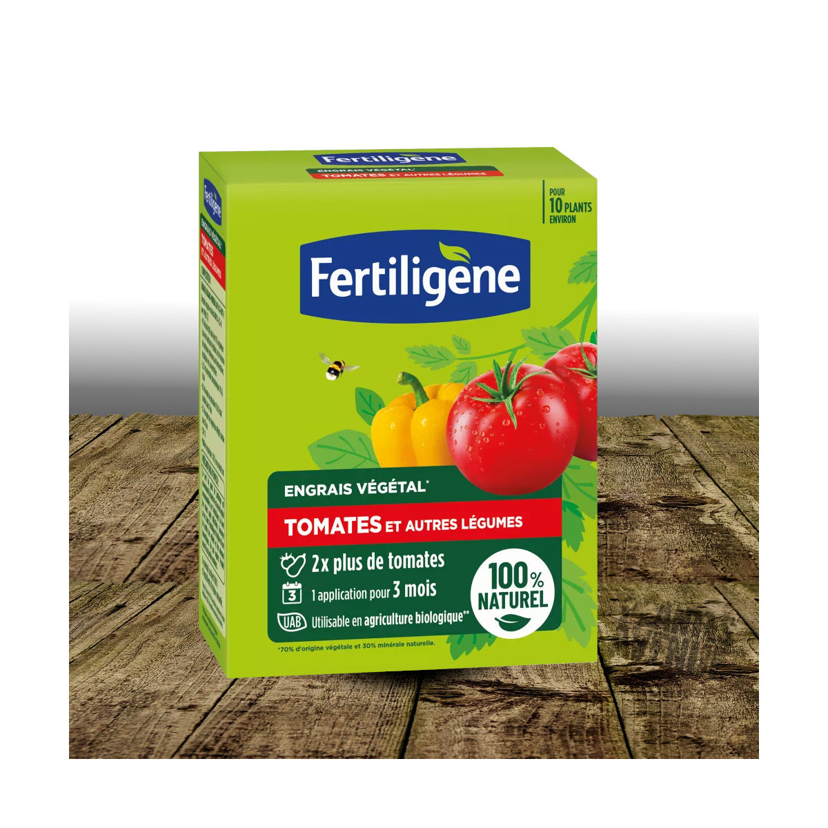 Engrais tomates et autres légumes enrichi en zéolite - Fertiligène