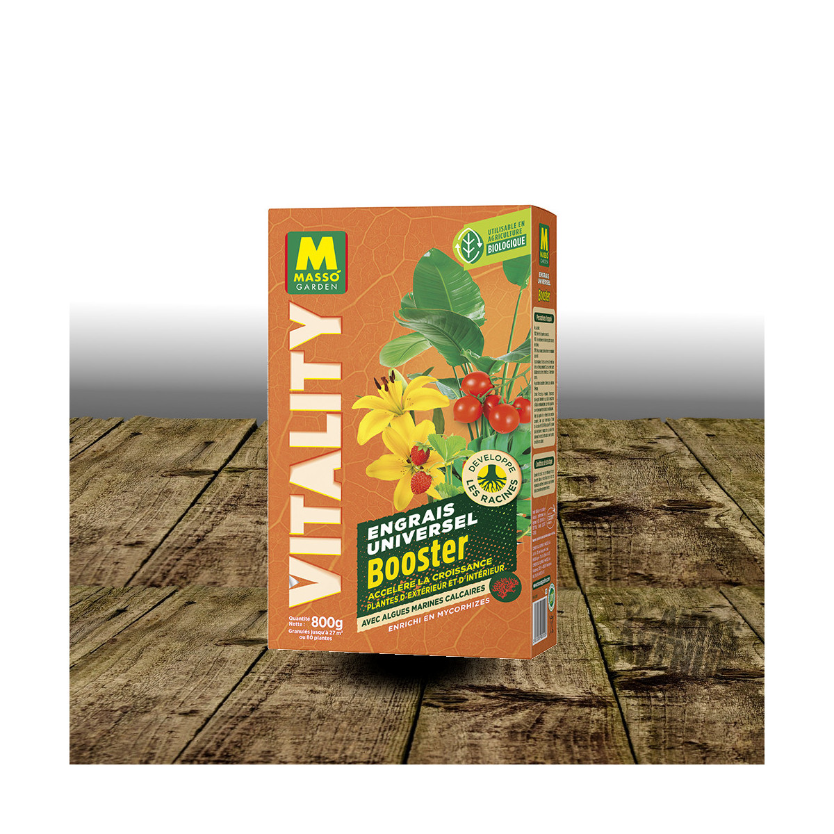 Engrais universel Vitality Booster - Masso Garden Engrais universel Vitality Booster - Masso Garden