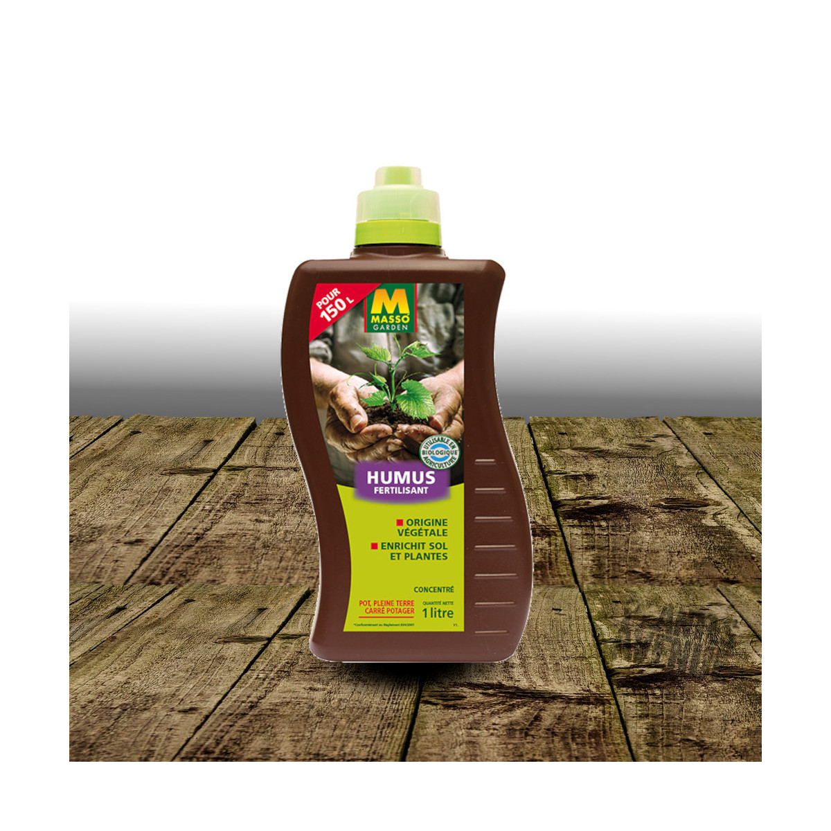 Humus fertilisant naturel concentré - Masso Garden