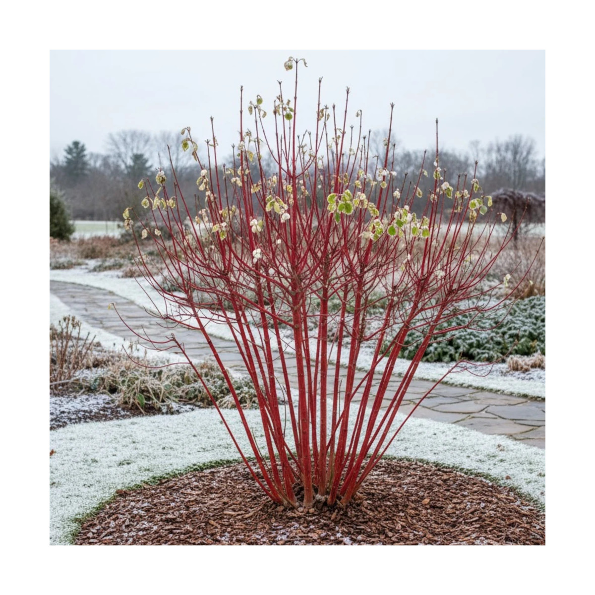 Cornouiller blanc Elegantissima, Cornus