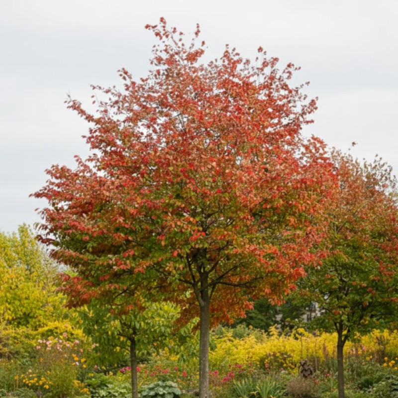 Amélanchier du Canada October Flame® - SILENCE, ça pousse !, Amelanchier canadensis