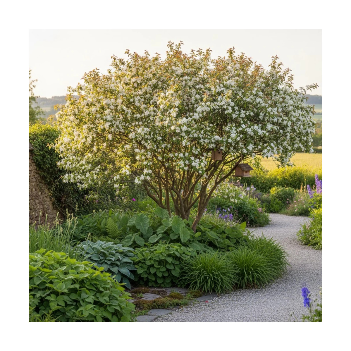 Arbuste Amelanchier Martin en pot pour une plantation au jardin ou terrasse