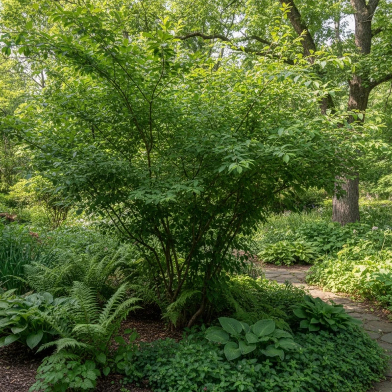 Amélanchier du Canada,Glenform (Rainbow Pillar®), Amelanchier canadensis