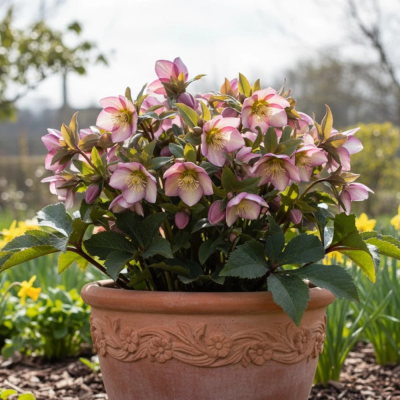 Hellébore HGC® Ice N' Roses® Early Rose