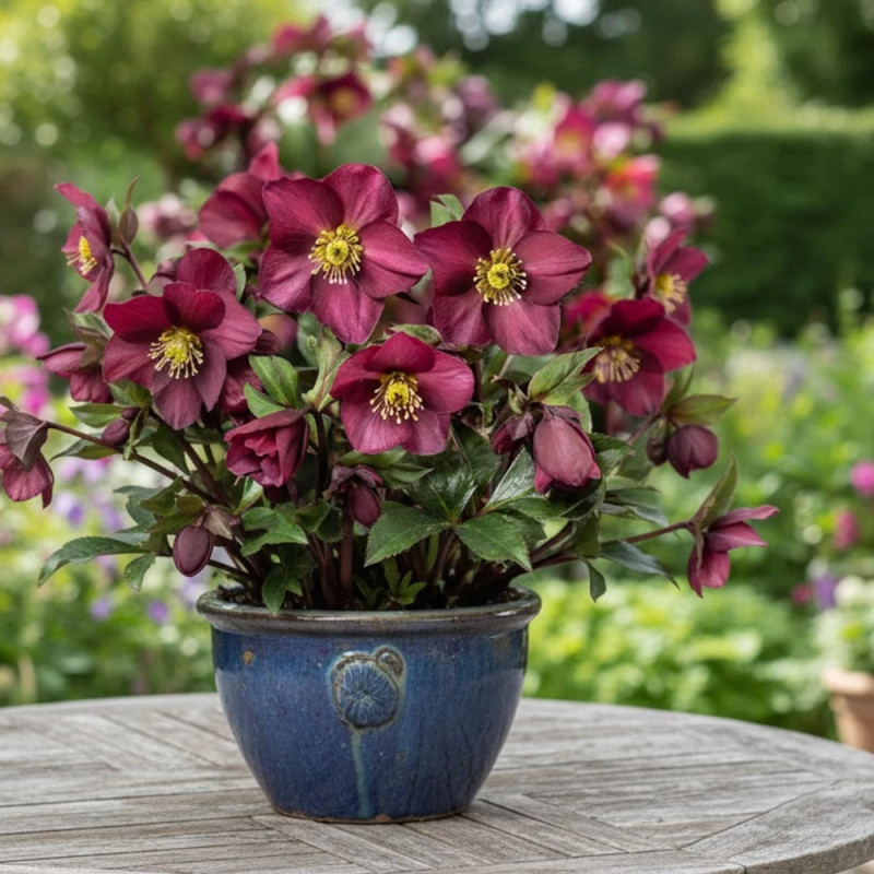 Hellébore HGC® Ice N' Roses® Red Romance