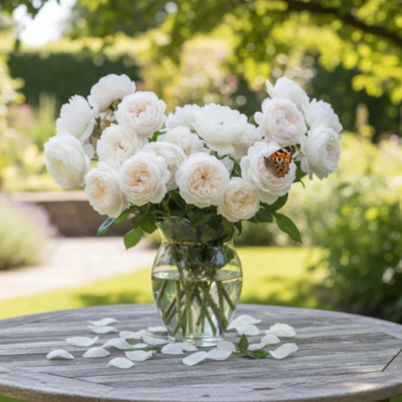 Rosier ancien Desdemona® 'Auskindling'