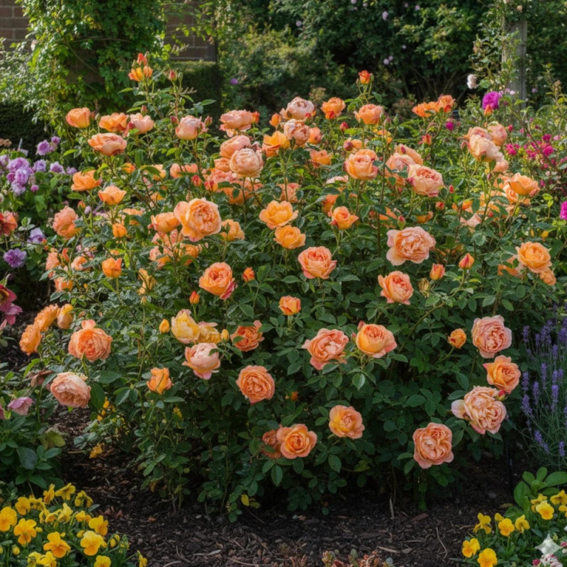 Rosier ancien Lady of Shalott® 'Ausnyson'
