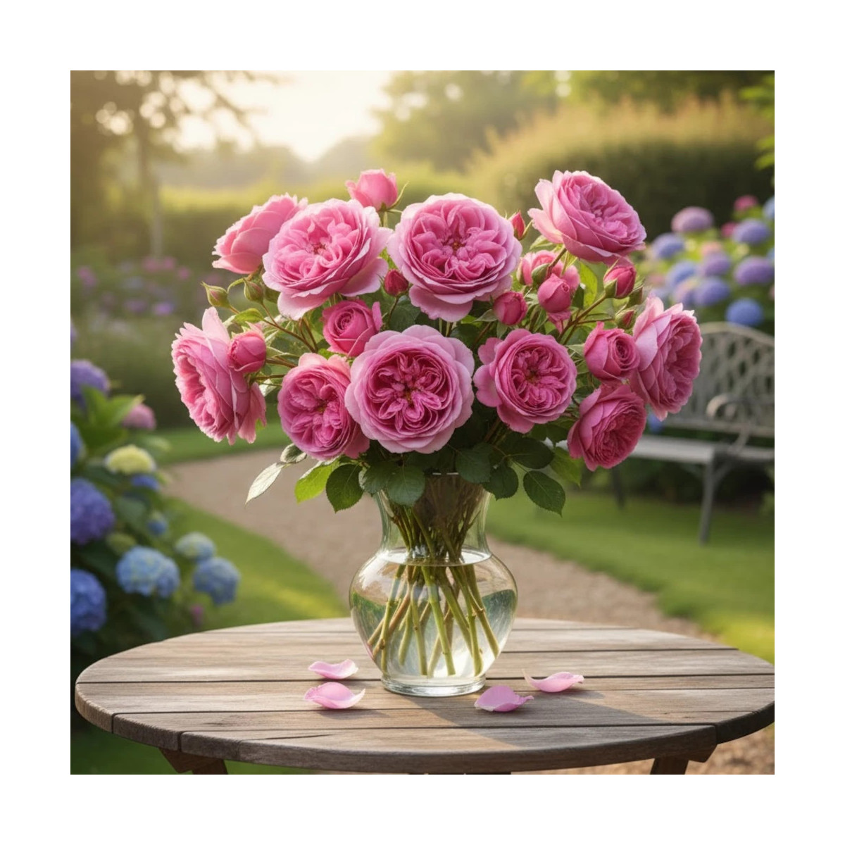 Rosier ancien Bernadette Lafont® 'Sauvachild'