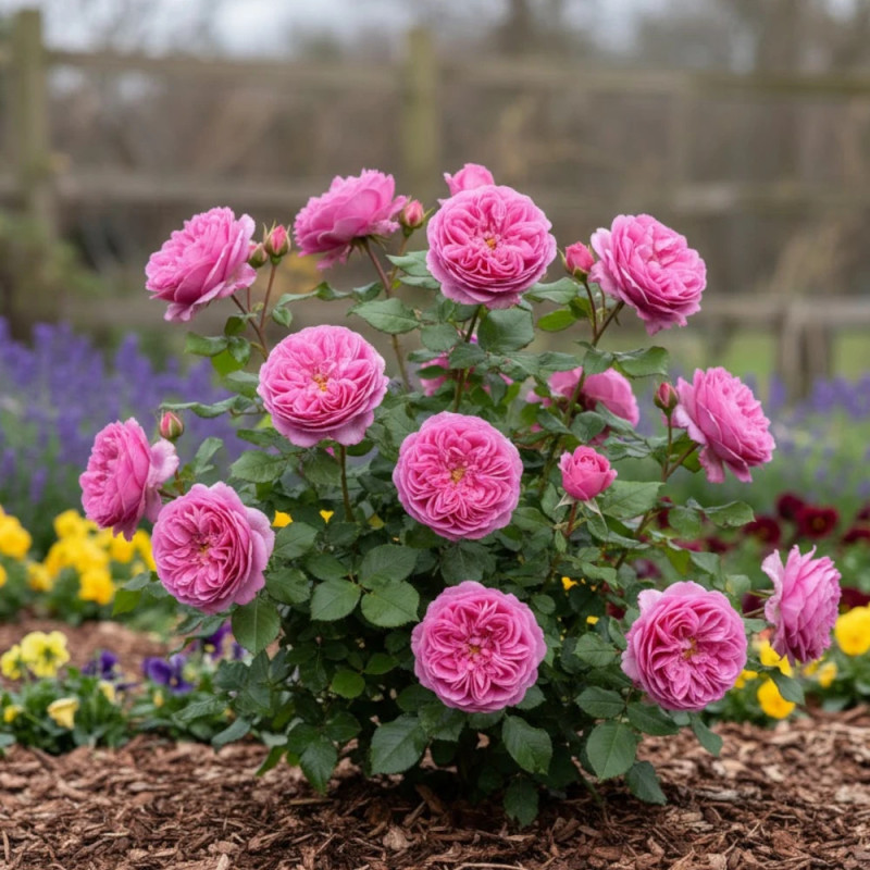 Rosier ancien Bernadette Lafont® 'Sauvachild'