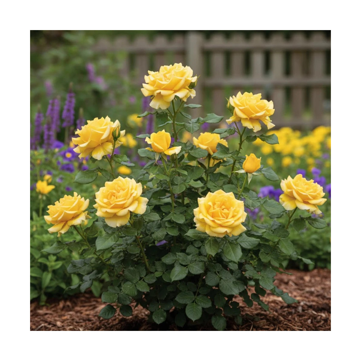 Rosier arbustif Bernard Hinault® 'Crobourg' Rosier arbustif Bernard Hinault® 'Crobourg'
