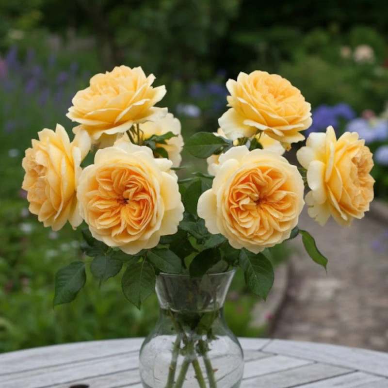 Rosier à fleurs groupées Anisade® 'Wekvossutono'