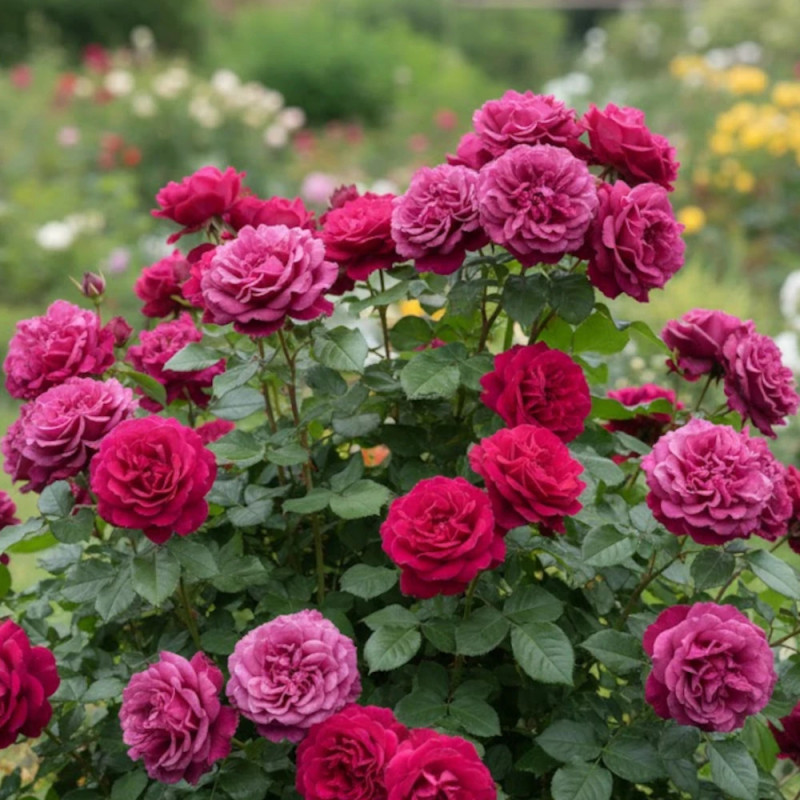 Rosier arbustif Blue Eden® 'Wekisosblip'